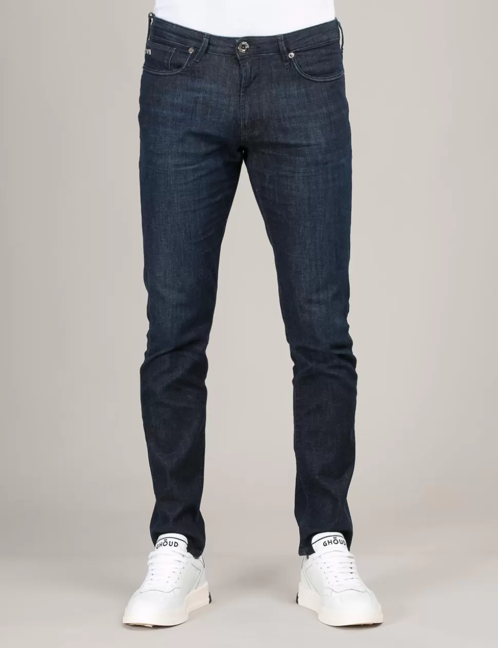 Emporio Armani Jeans>Jeans Blu Scuro