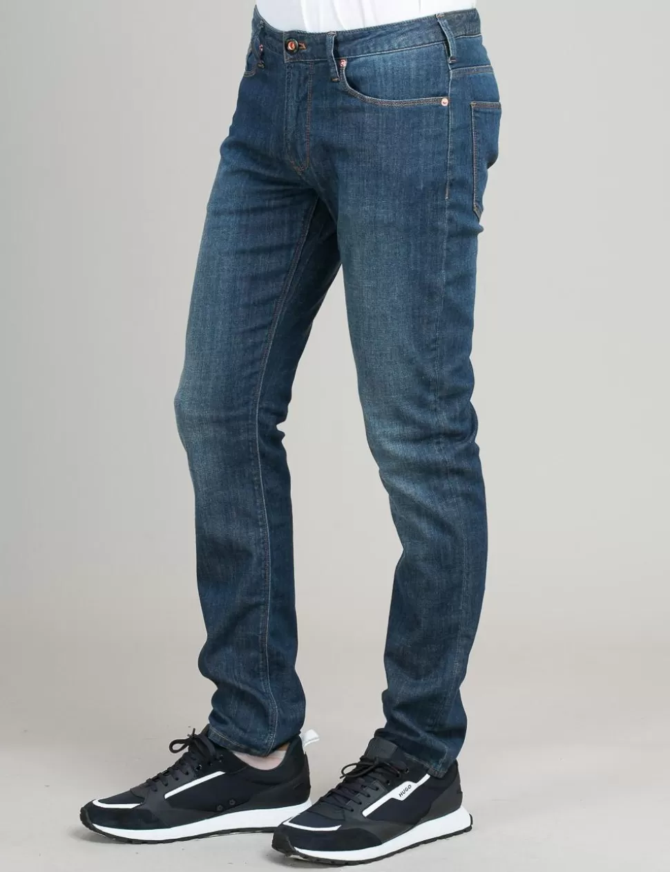 Emporio Armani Jeans>Jeans Blu Denim