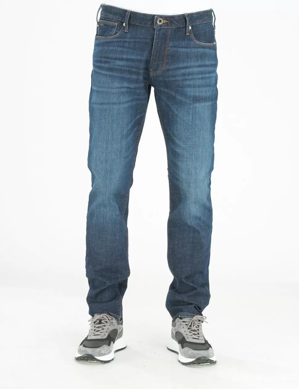 Emporio Armani Jeans>Jeans Blu Denim