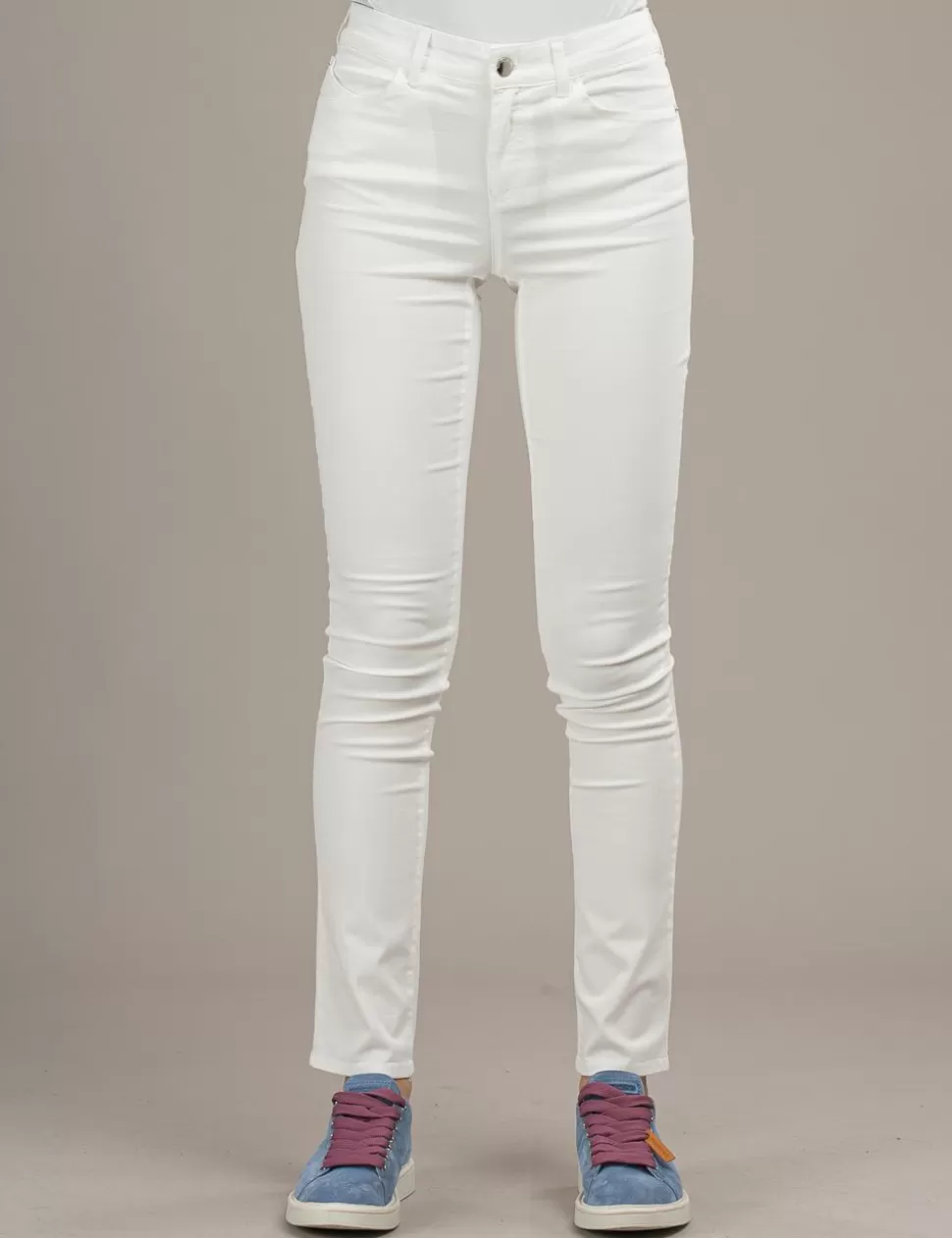 Emporio Armani Jeans>Jeans Bianco