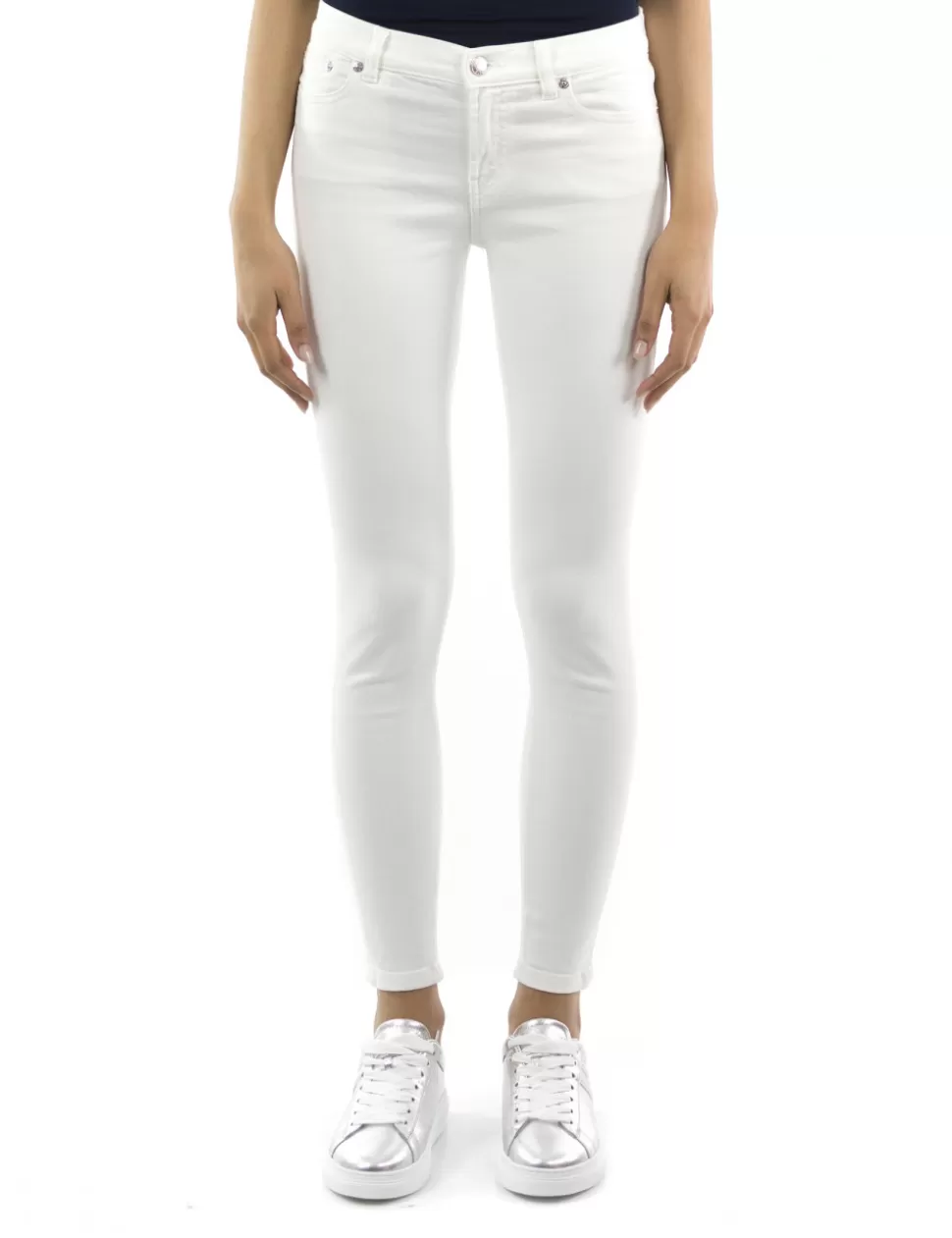 Boss Jeans>Jeans Skinny Fit Hugo Donna Bianco