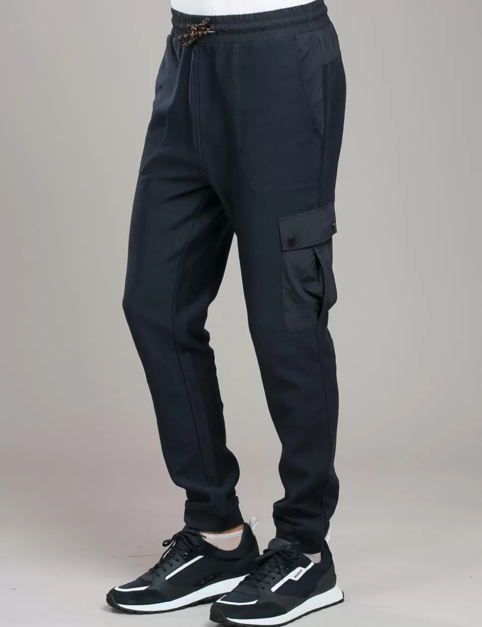 Boss Pantaloni>Joggers Blu Scuro