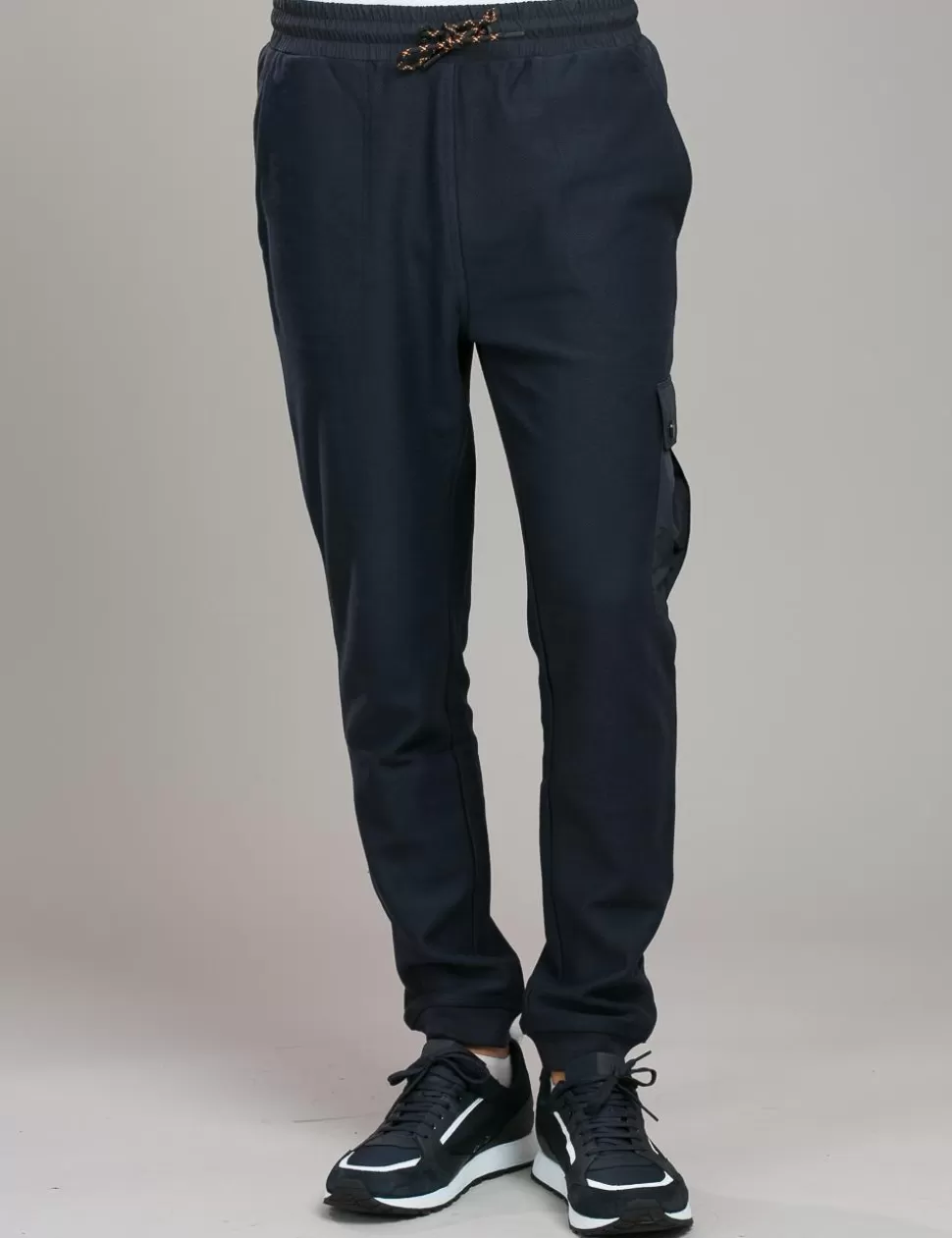 Boss Pantaloni>Joggers Blu Scuro