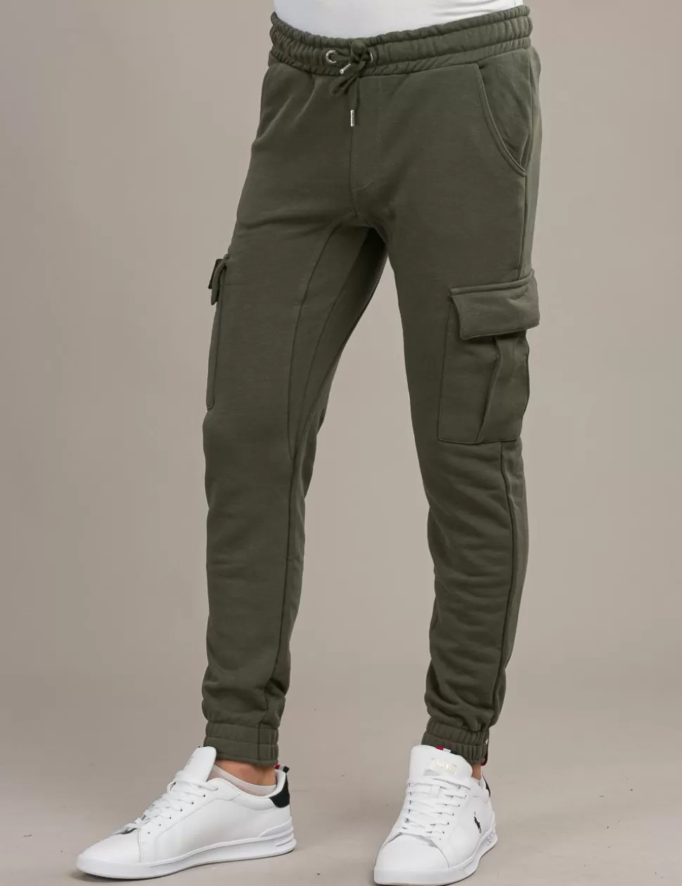 Alpha Industries Pantaloni>Joggers Cargo Verde Scuro