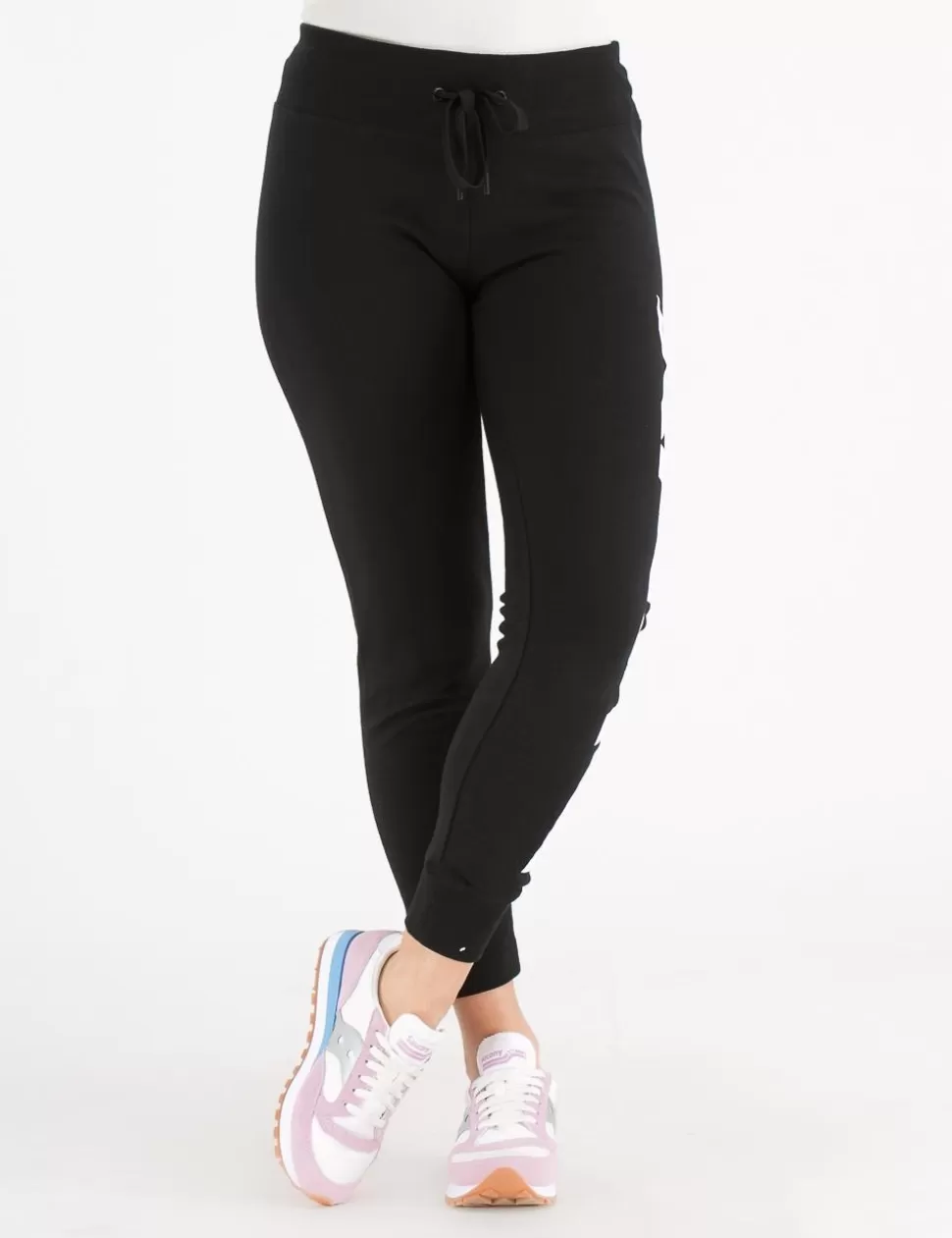 DKNY Pantaloni>Leggings Sport Nero/Bianco