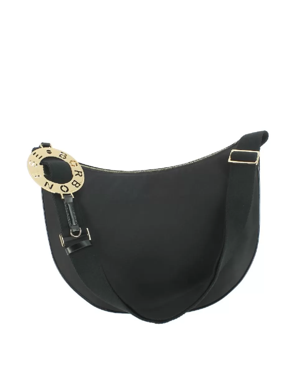 Borbonese Borse>Lunabag 011 Medium Nero