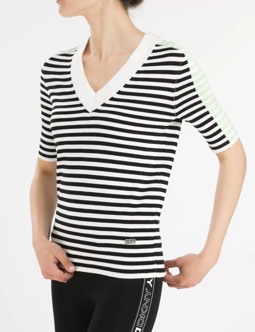 DKNY Maglie>Maglia Nero/Bianco