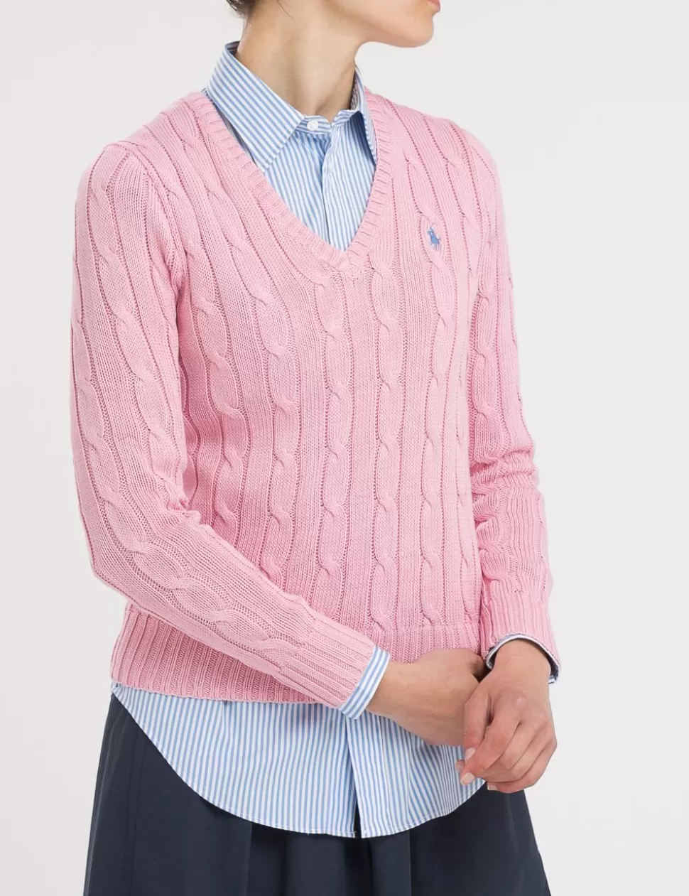 Ralph Lauren Maglie>Maglia Polo Rosa Chiaro