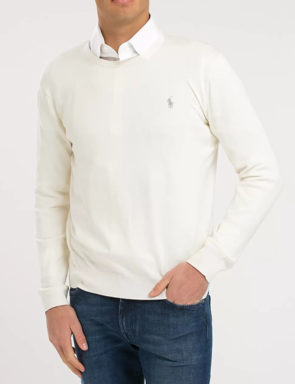 Ralph Lauren Maglie>Maglia Polo Panna