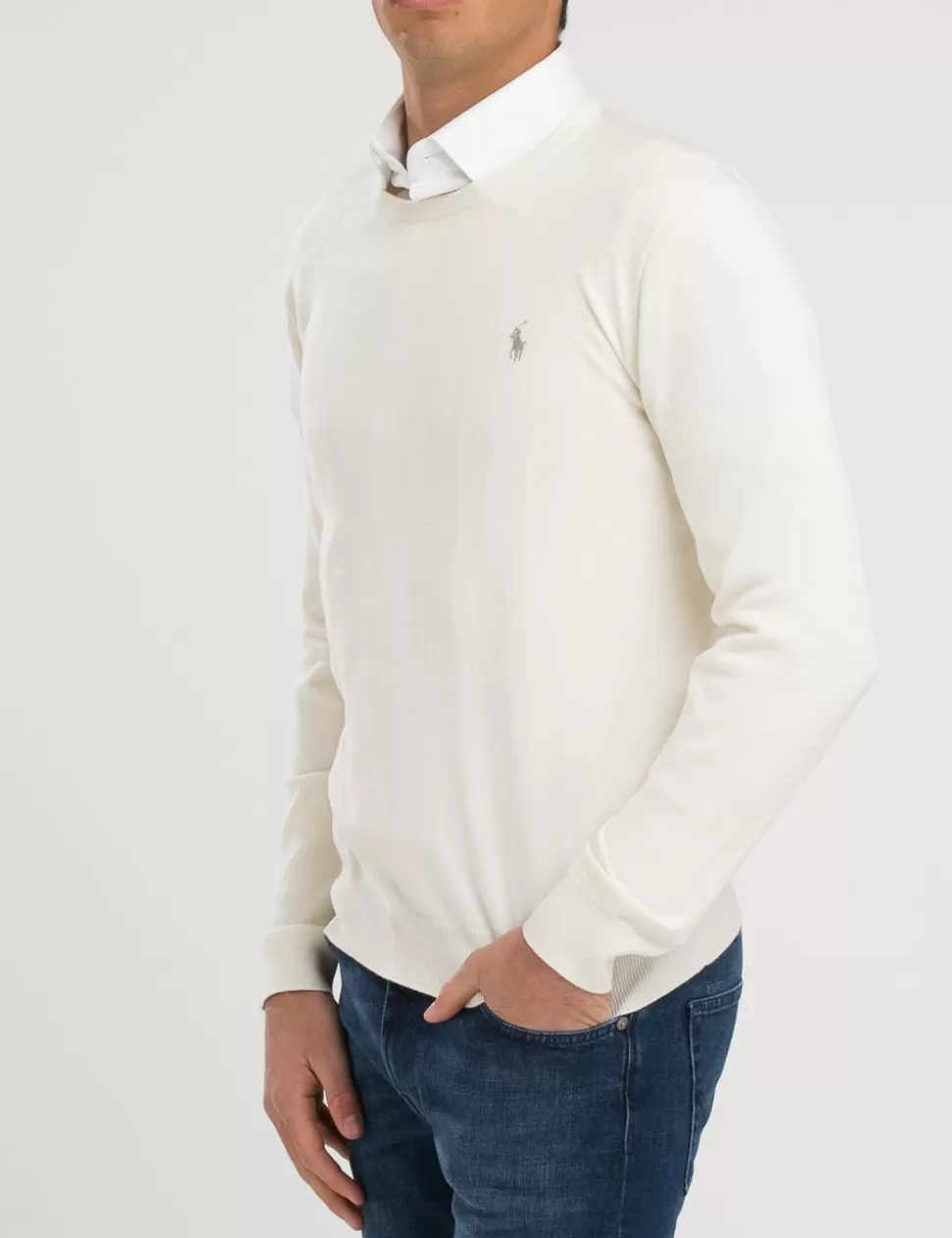 Ralph Lauren Maglie>Maglia Polo Panna