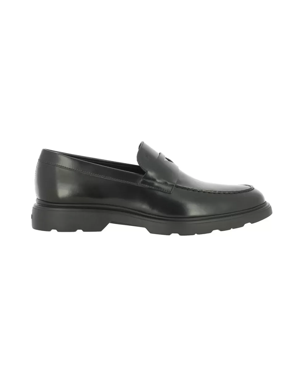 Hogan Scarpe Eleganti>Mocassino H304 Nero