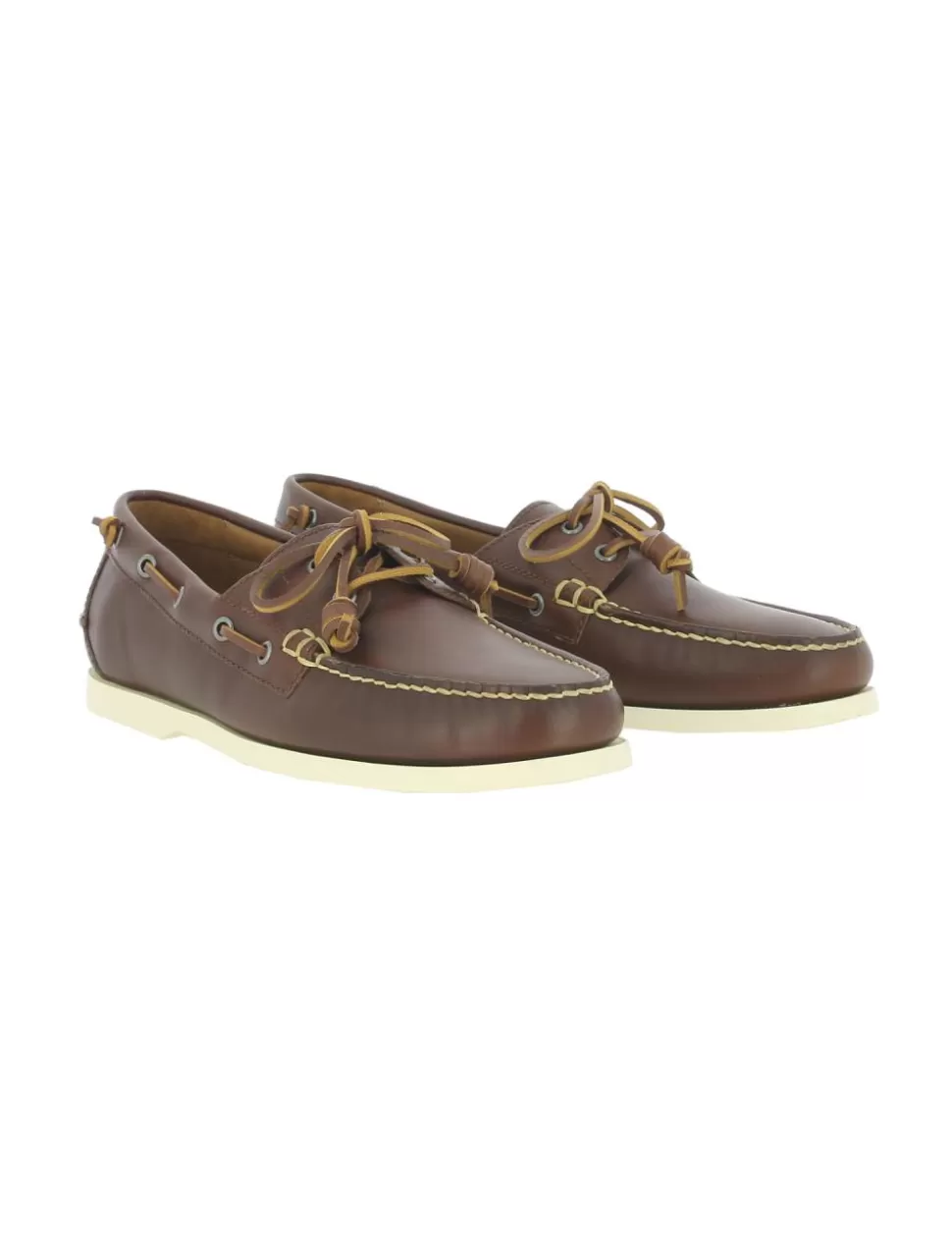 Ralph Lauren Stringate E Stivaletti>Mocassino Merton Polo Cuoio