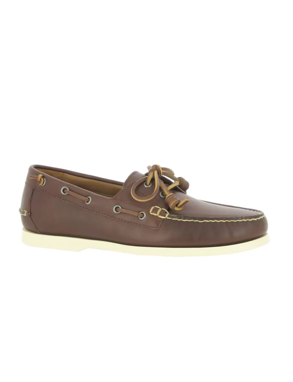 Ralph Lauren Stringate E Stivaletti>Mocassino Merton Polo Cuoio