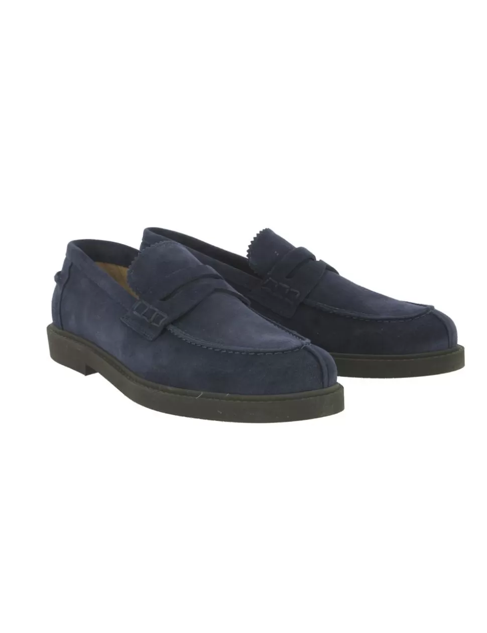 Lerews Scarpe Eleganti>Mocassino Track 9 Mr Louis Blu