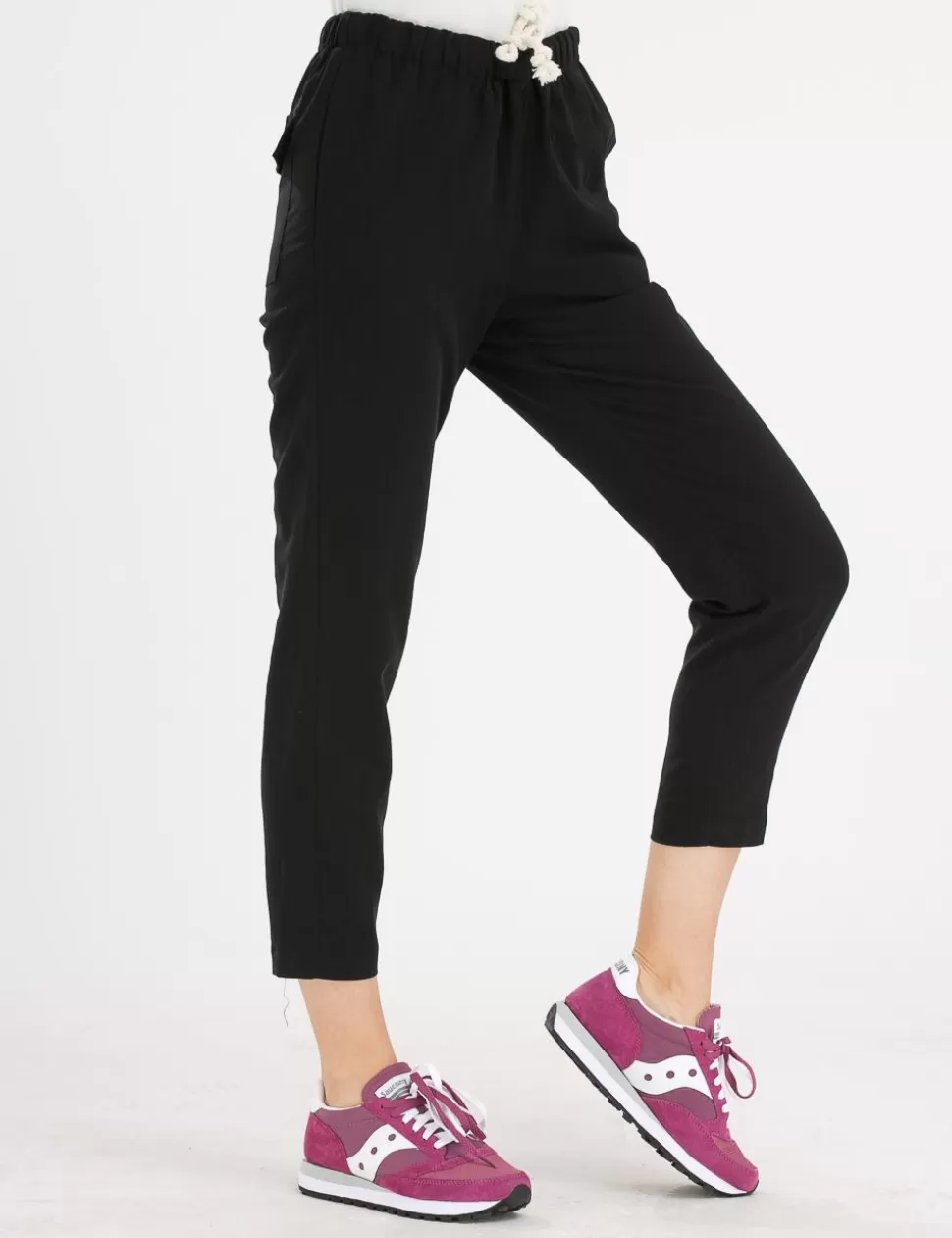 Ottod'Ame Pantaloni>Pantalone A Sigaretta Ottodame Nero