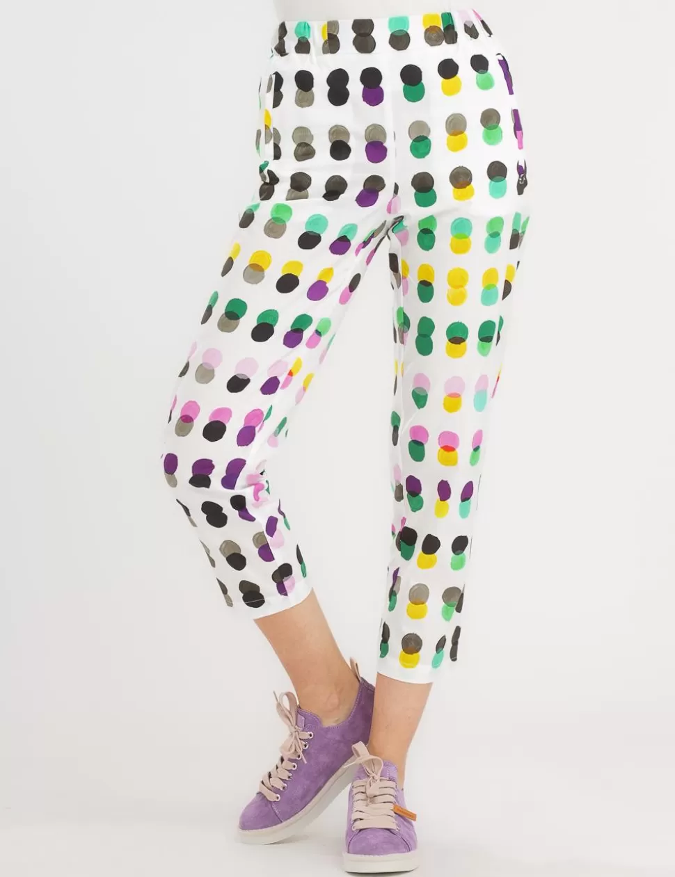 Ottod'Ame Pantaloni>Pantalone A Sigaretta Ottodame Multicolor