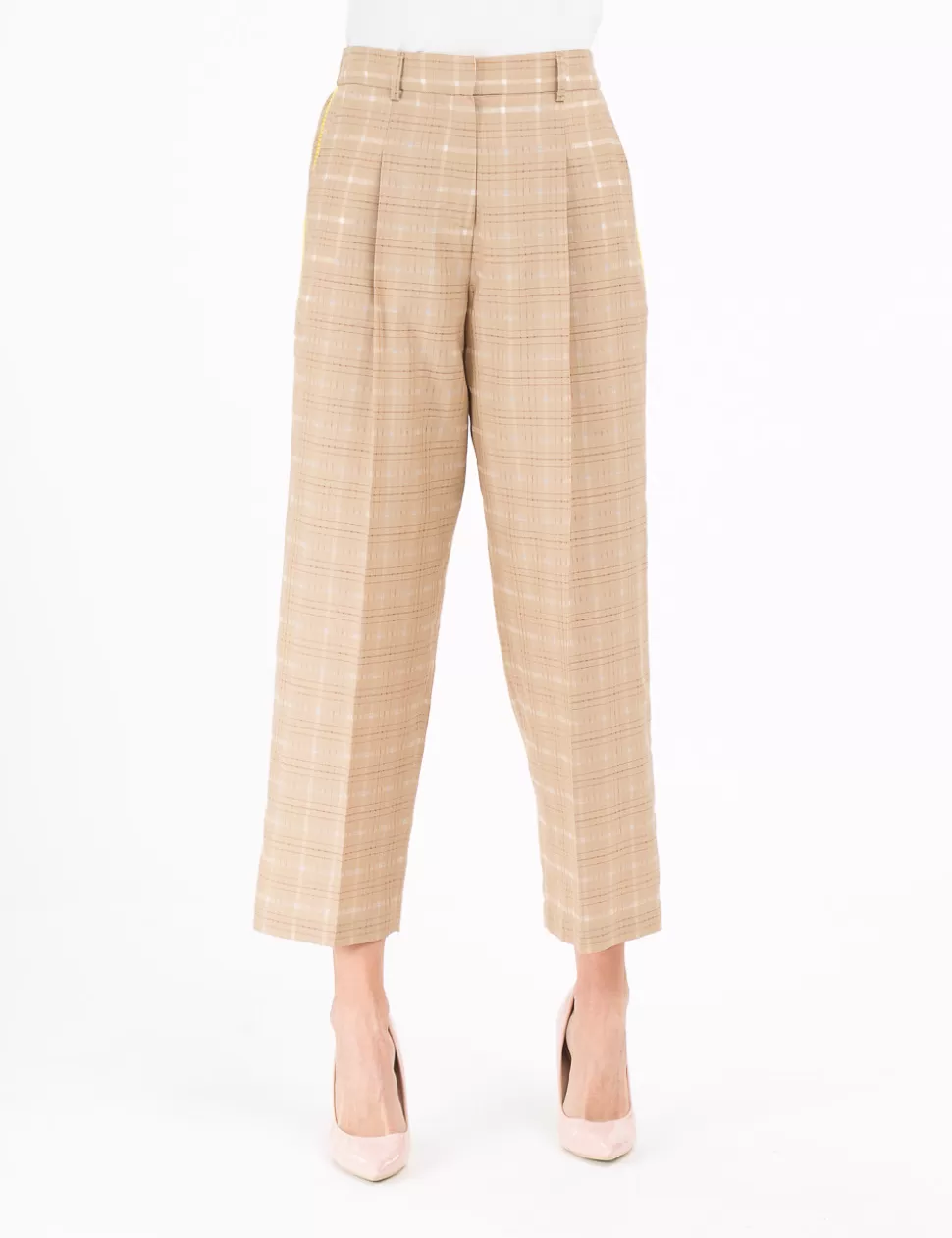 Alysi Pantaloni>Pantalone Beige