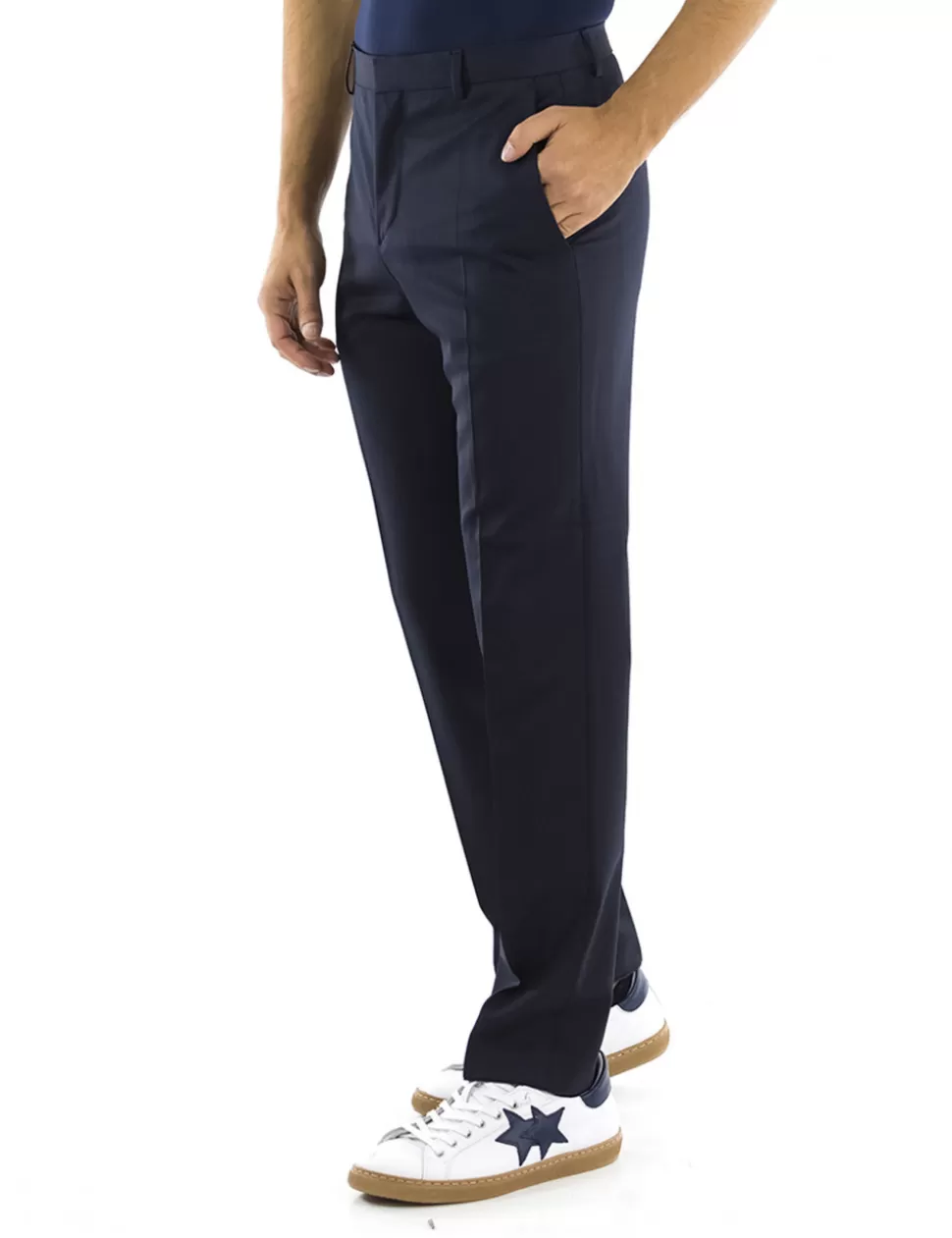 Calvin Klein Pantaloni>Pantalone Blu Navy