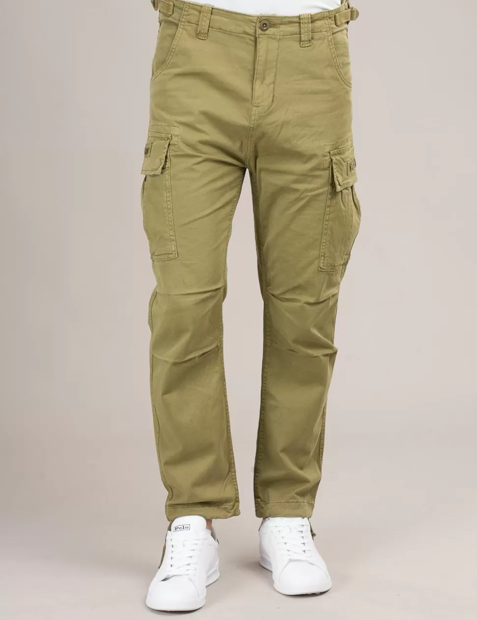 Alpha Industries Pantaloni>Pantalone Cargo Verde Oliva