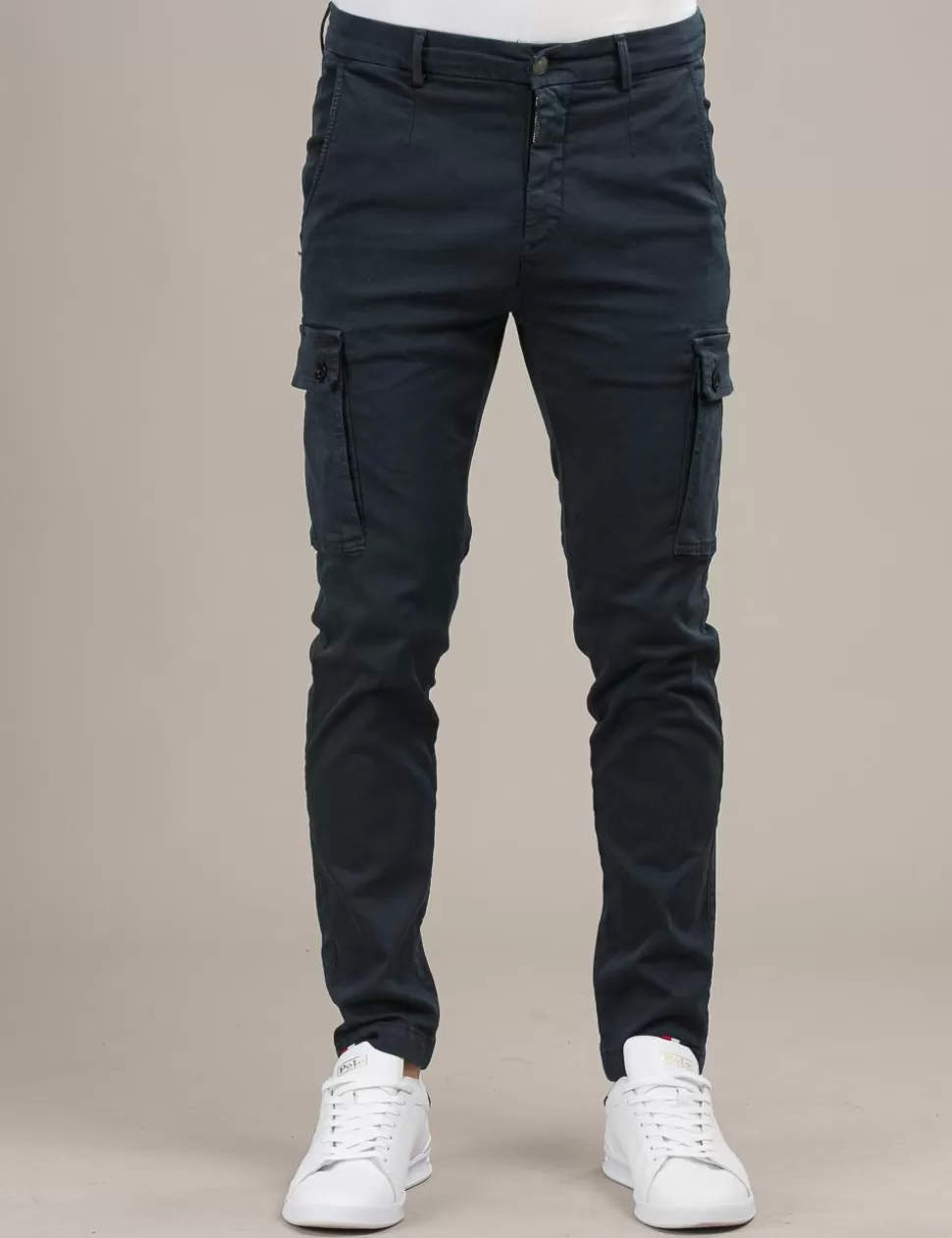 Replay Pantaloni>Pantalone Cargo Jaan Blu