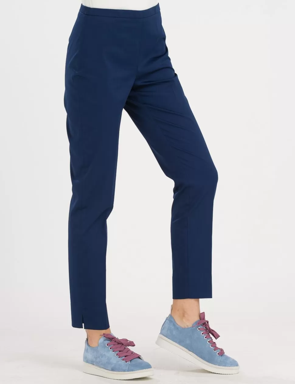 Carla Montanarini Pantaloni>Pantalone Blu Scuro