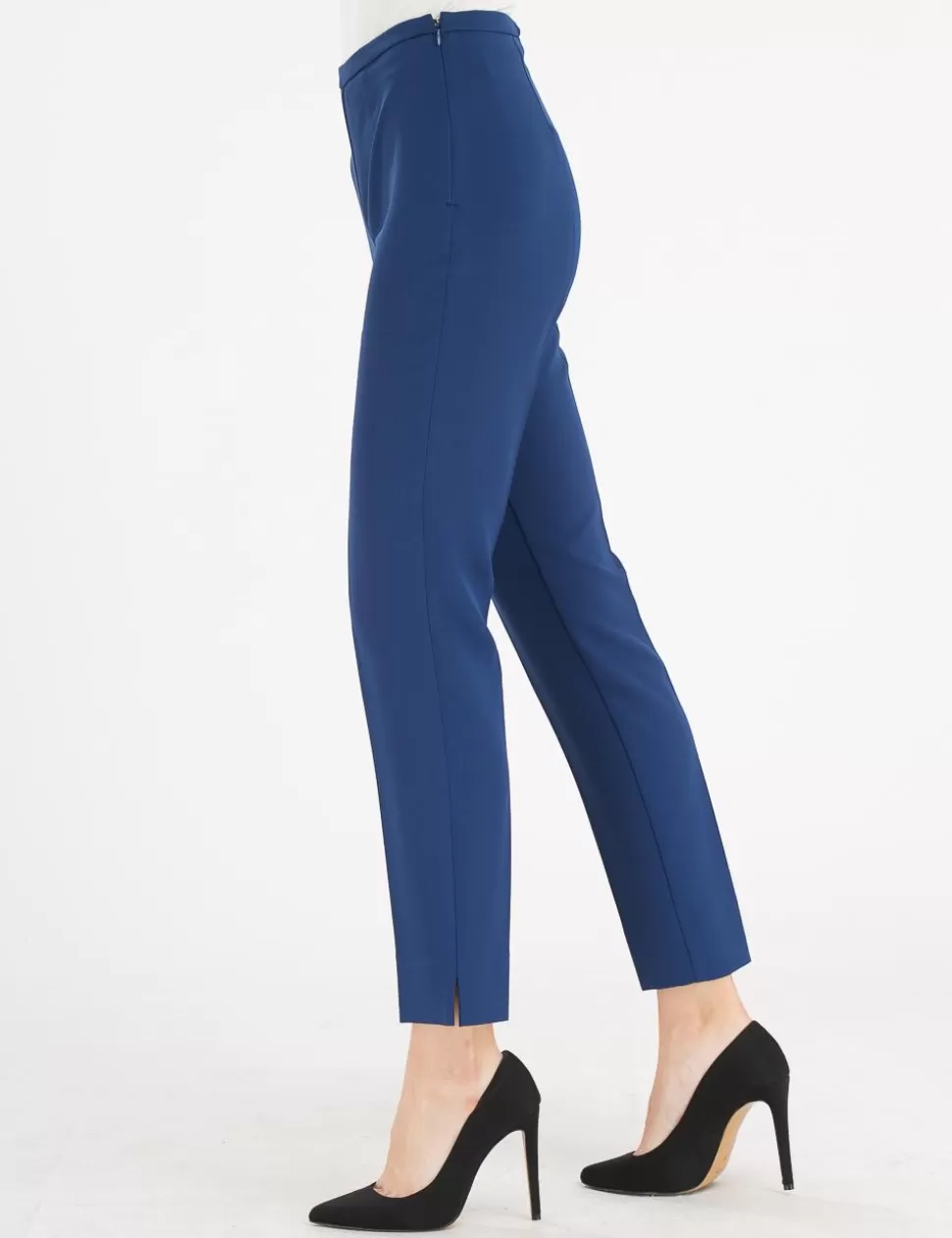 Carla Montanarini Pantaloni>Pantalone Blu Scuro