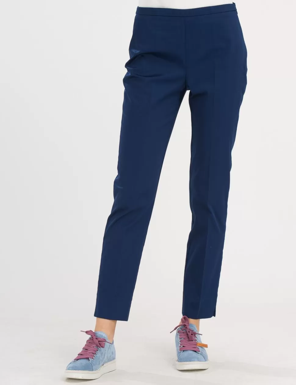 Carla Montanarini Pantaloni>Pantalone Blu Scuro