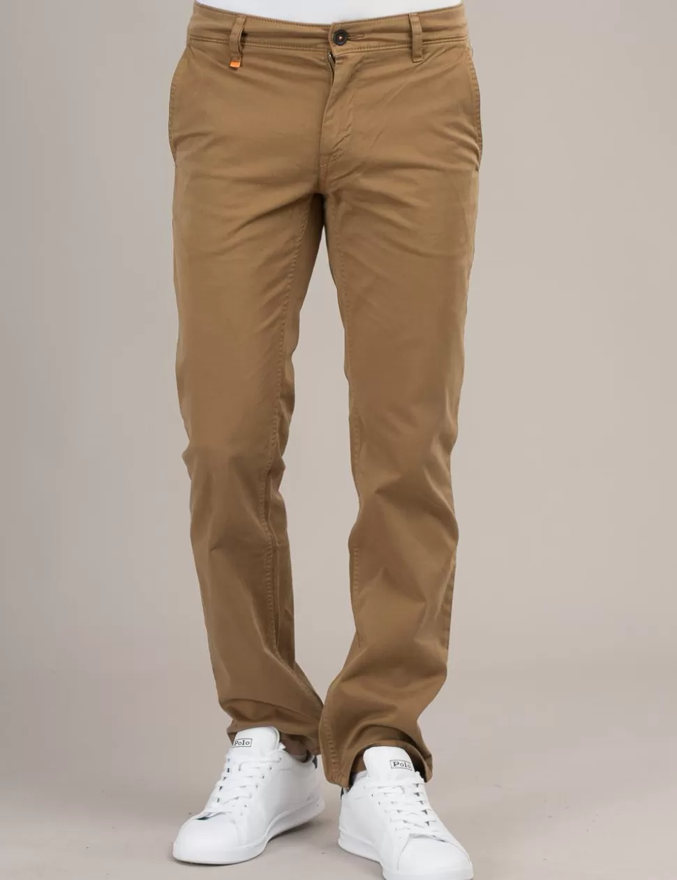 Boss Pantaloni>Pantalone Chino Beige