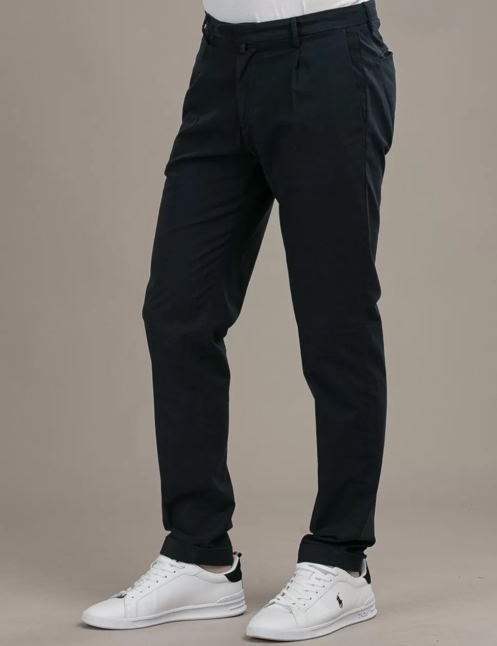 Briglia 1949 Pantaloni>Pantalone Chino Blu Notte