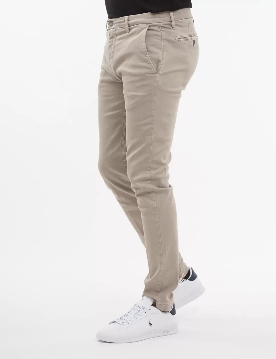 Replay Pantaloni>Pantalone Chino Beige