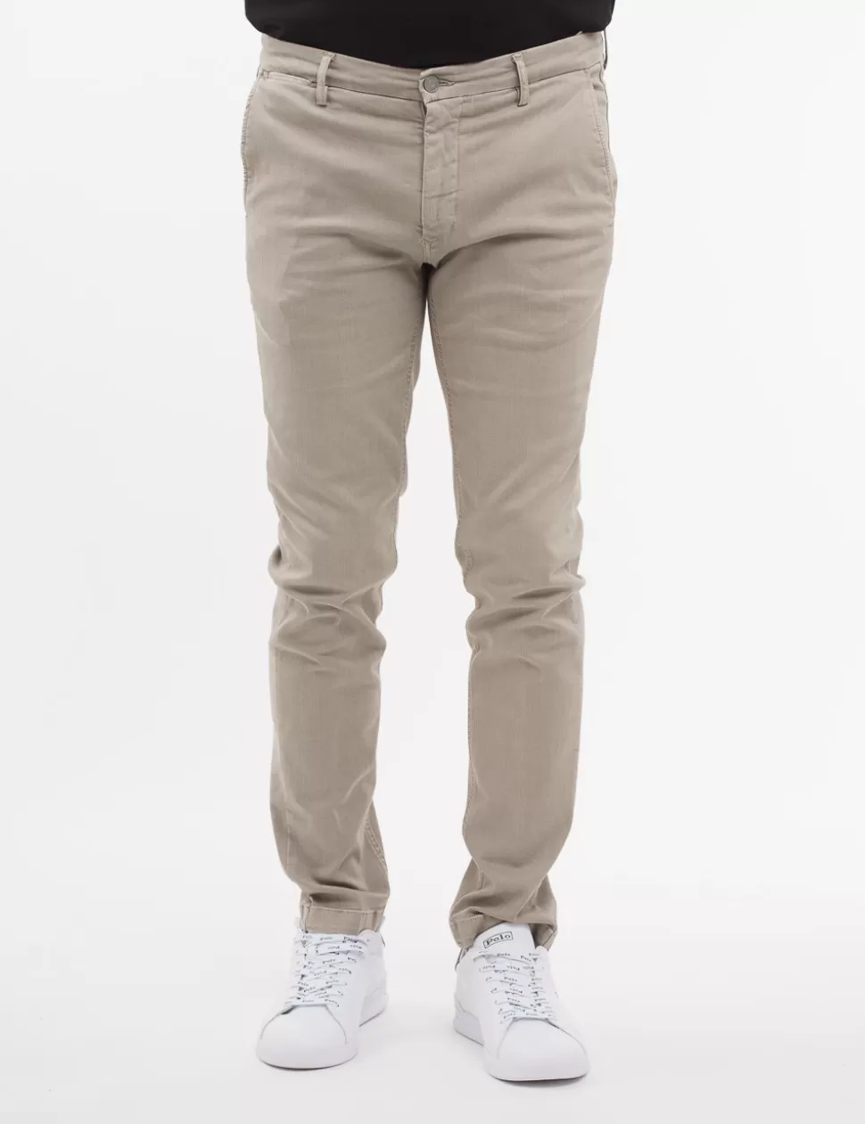 Replay Pantaloni>Pantalone Chino Beige