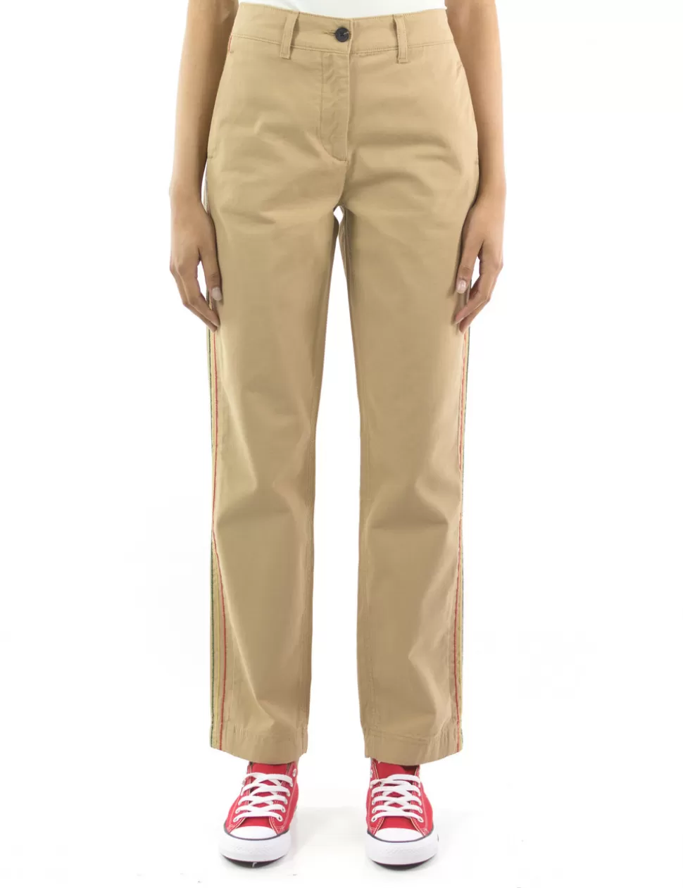 Tommy Hilfiger Pantaloni>Pantalone Chino Beige