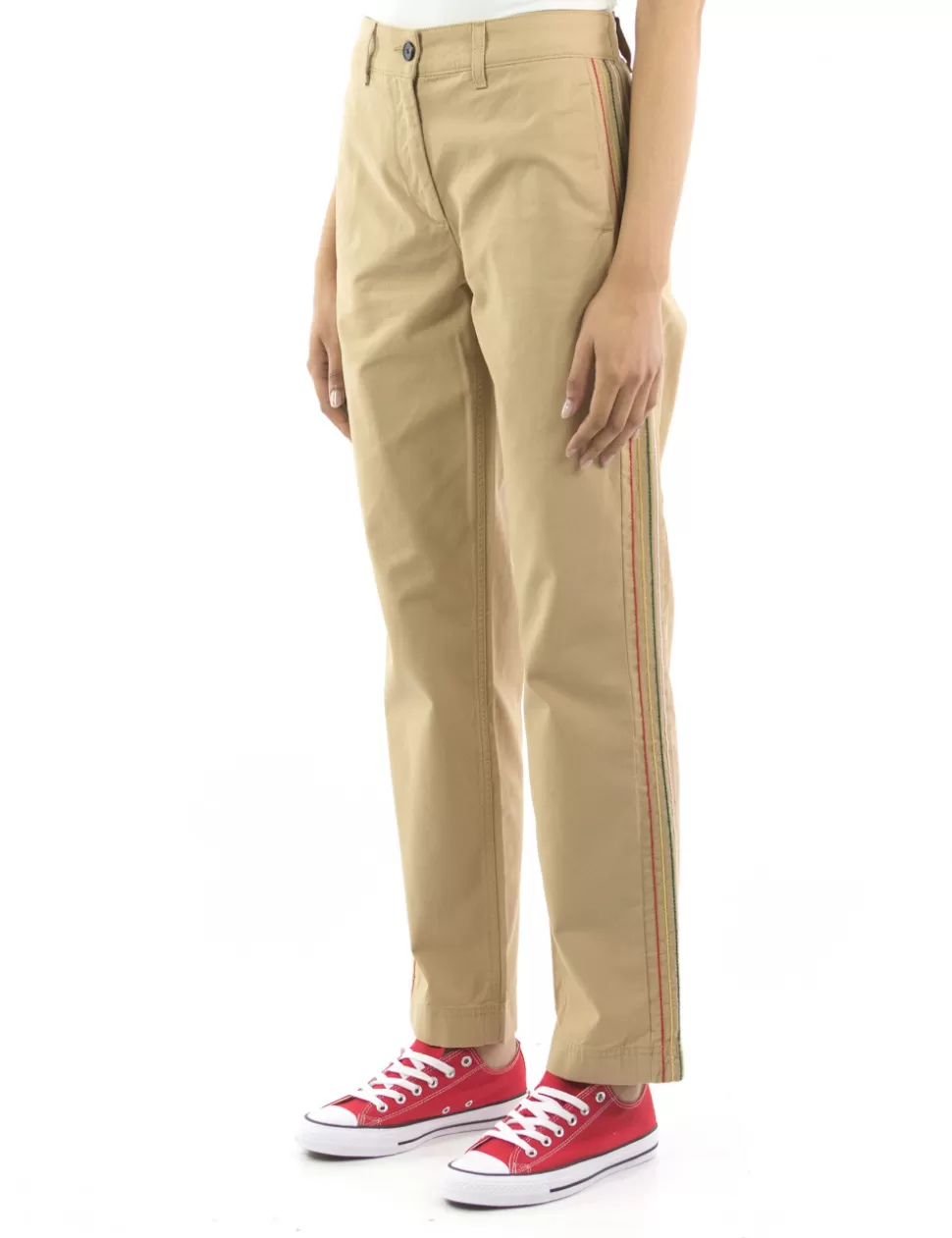 Tommy Hilfiger Pantaloni>Pantalone Chino Beige