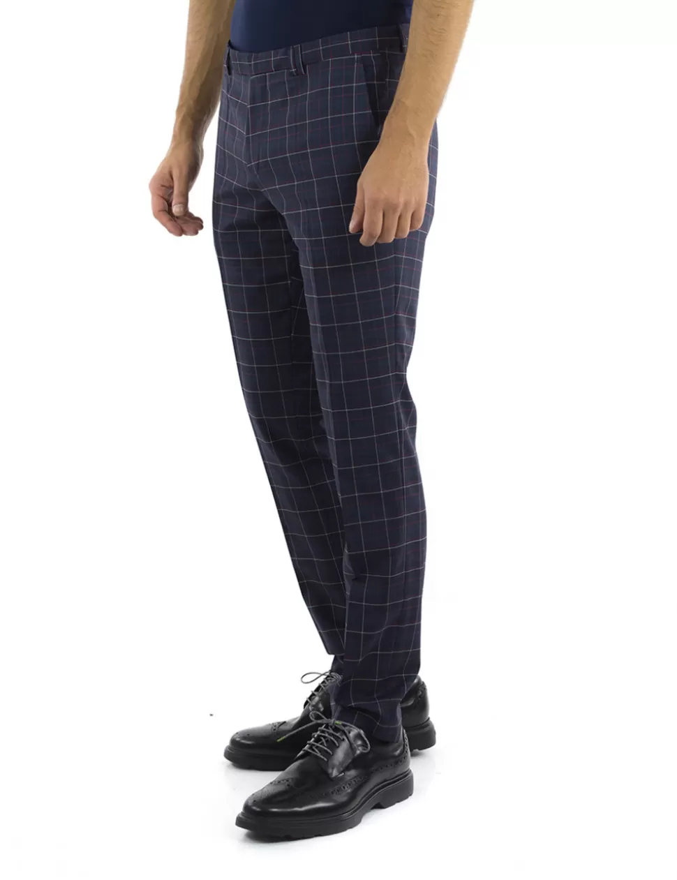 Boss Pantaloni>Pantalone Extra Slim Hugo Blu Scuro