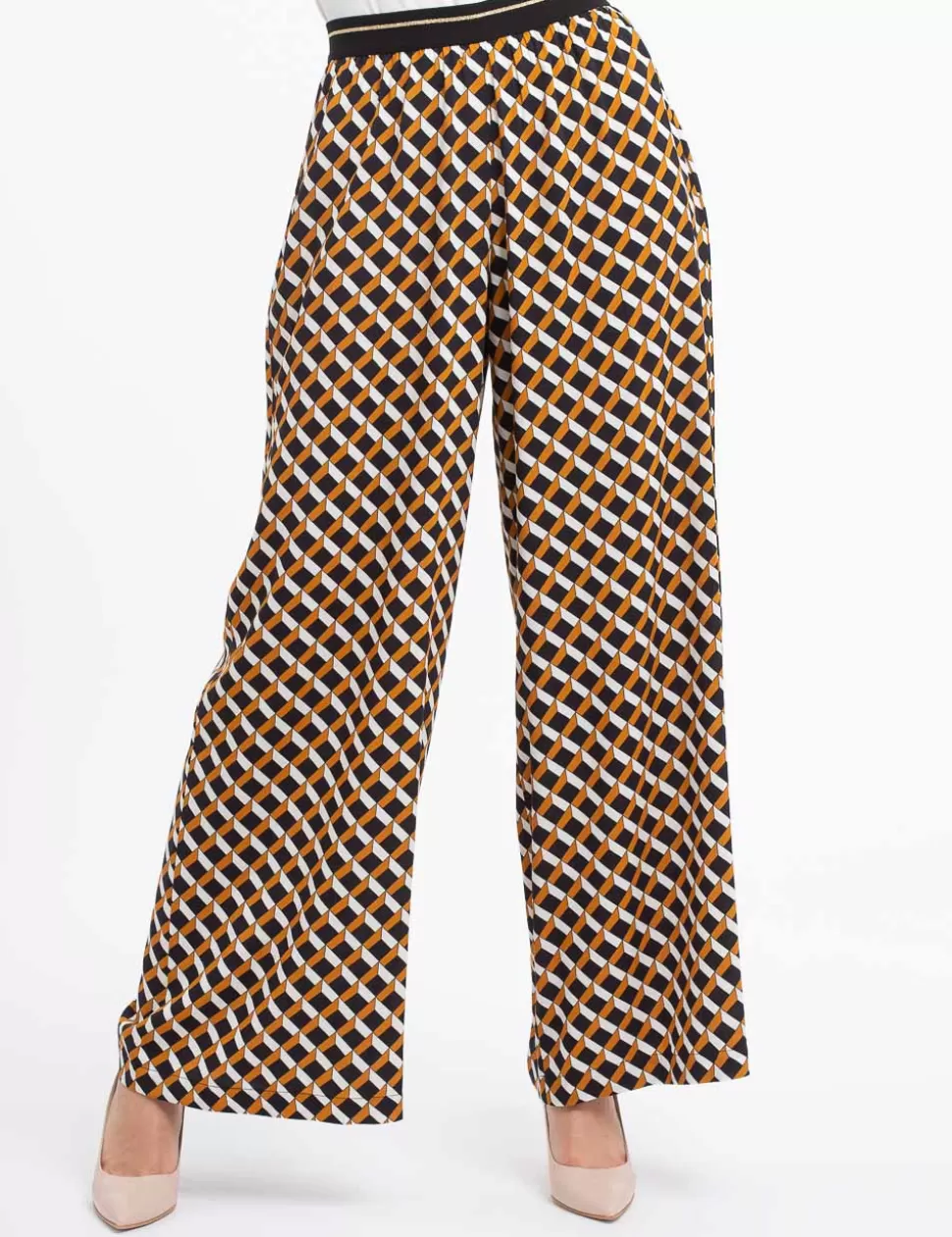 Hanita Pantaloni>Pantalone Multicolor