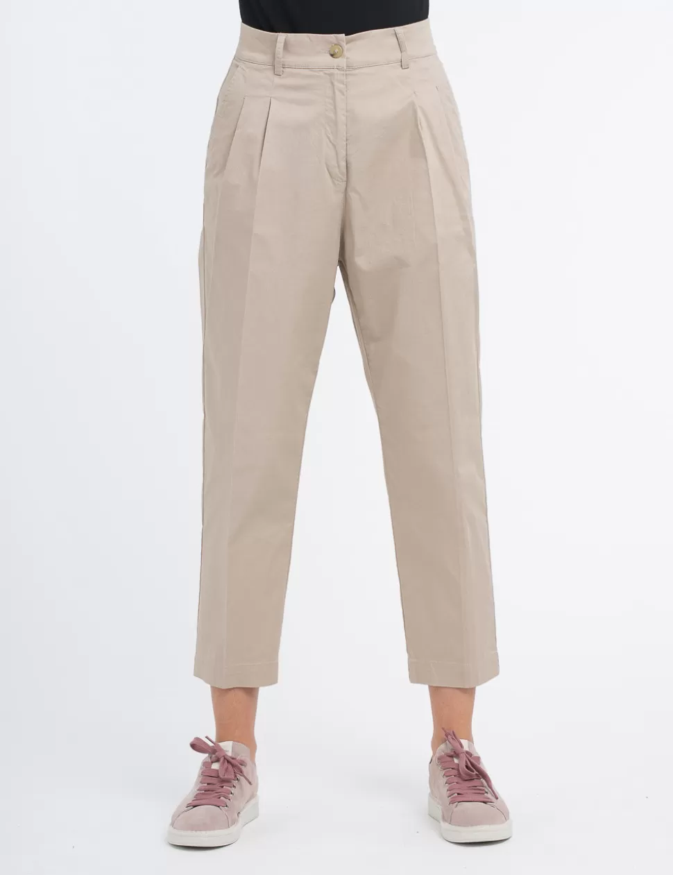 Happy 25 Pantaloni>Pantalone Beige