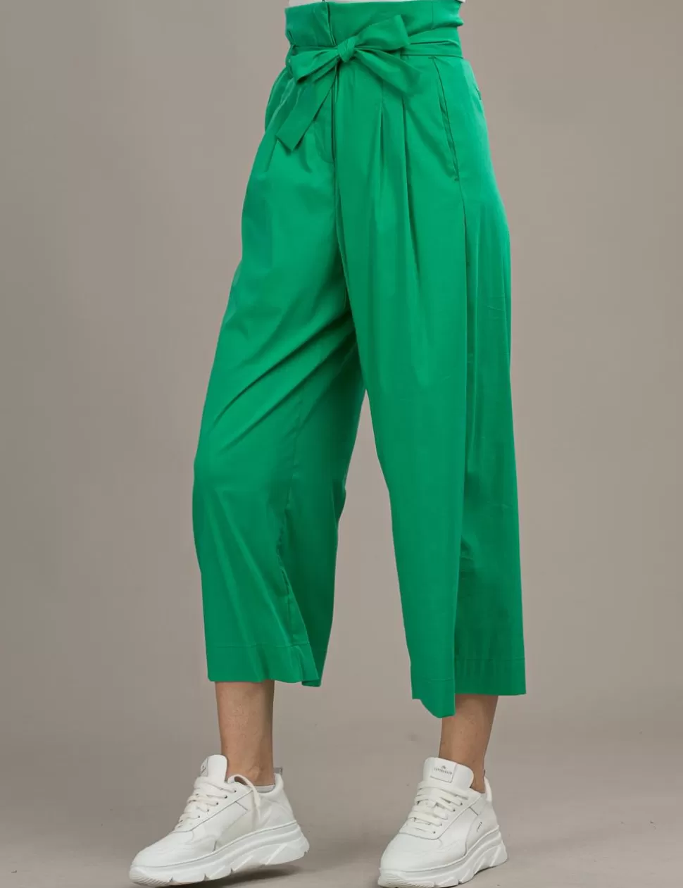 Niu' Pantaloni>Pantalone Niu Verde