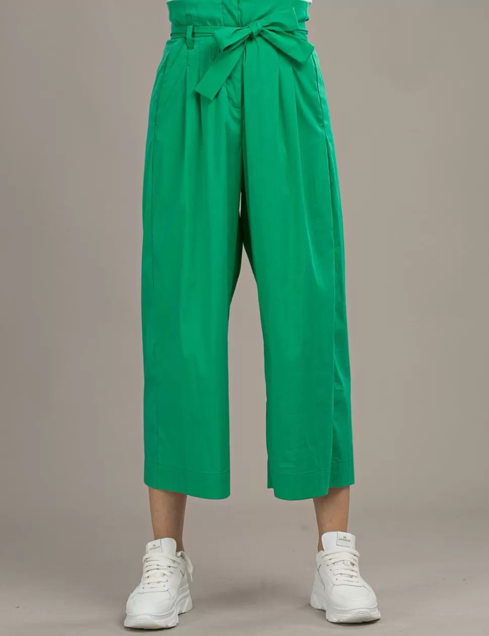 Niu' Pantaloni>Pantalone Niu Verde