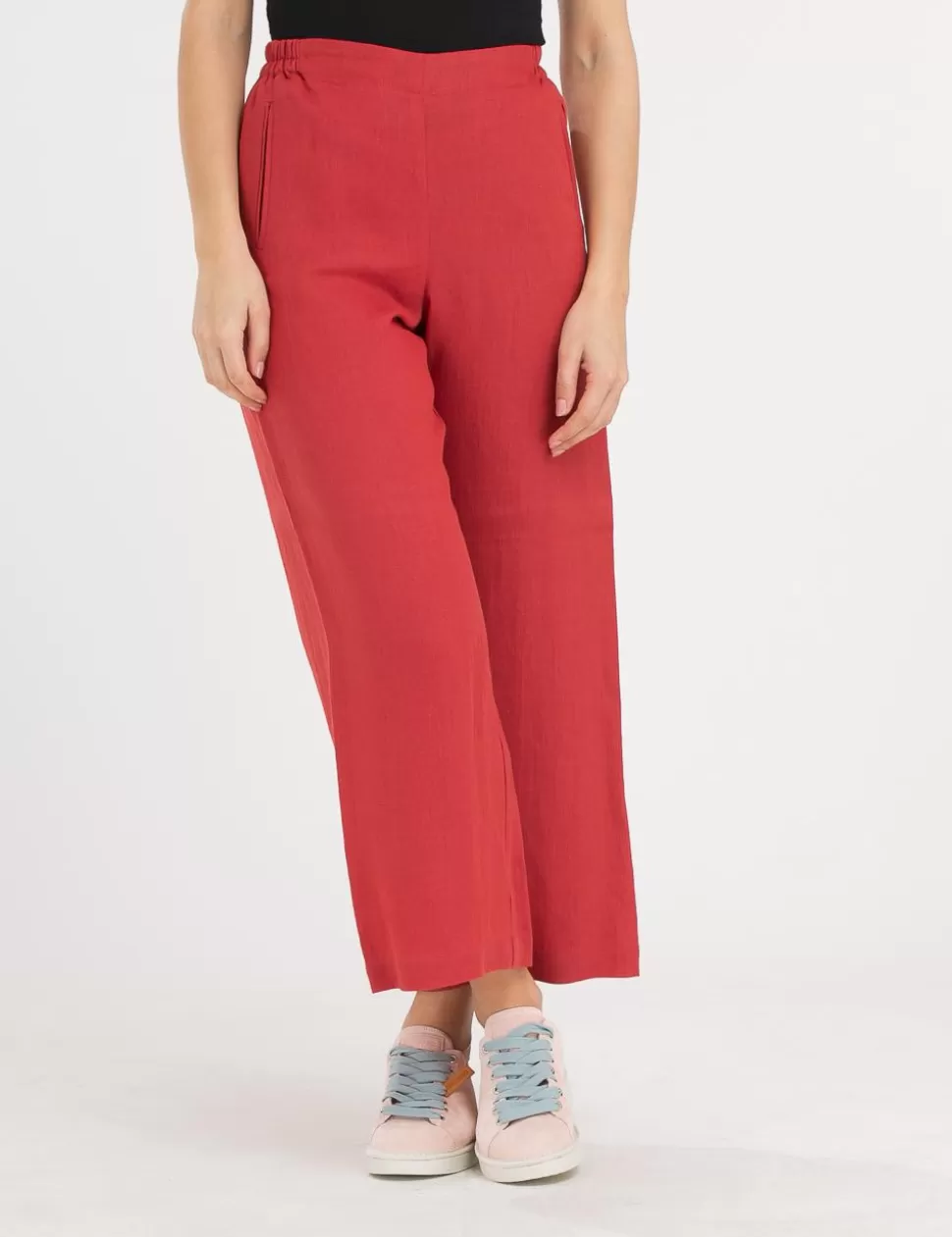 Niu' Pantaloni>Pantalone Niu Rosso