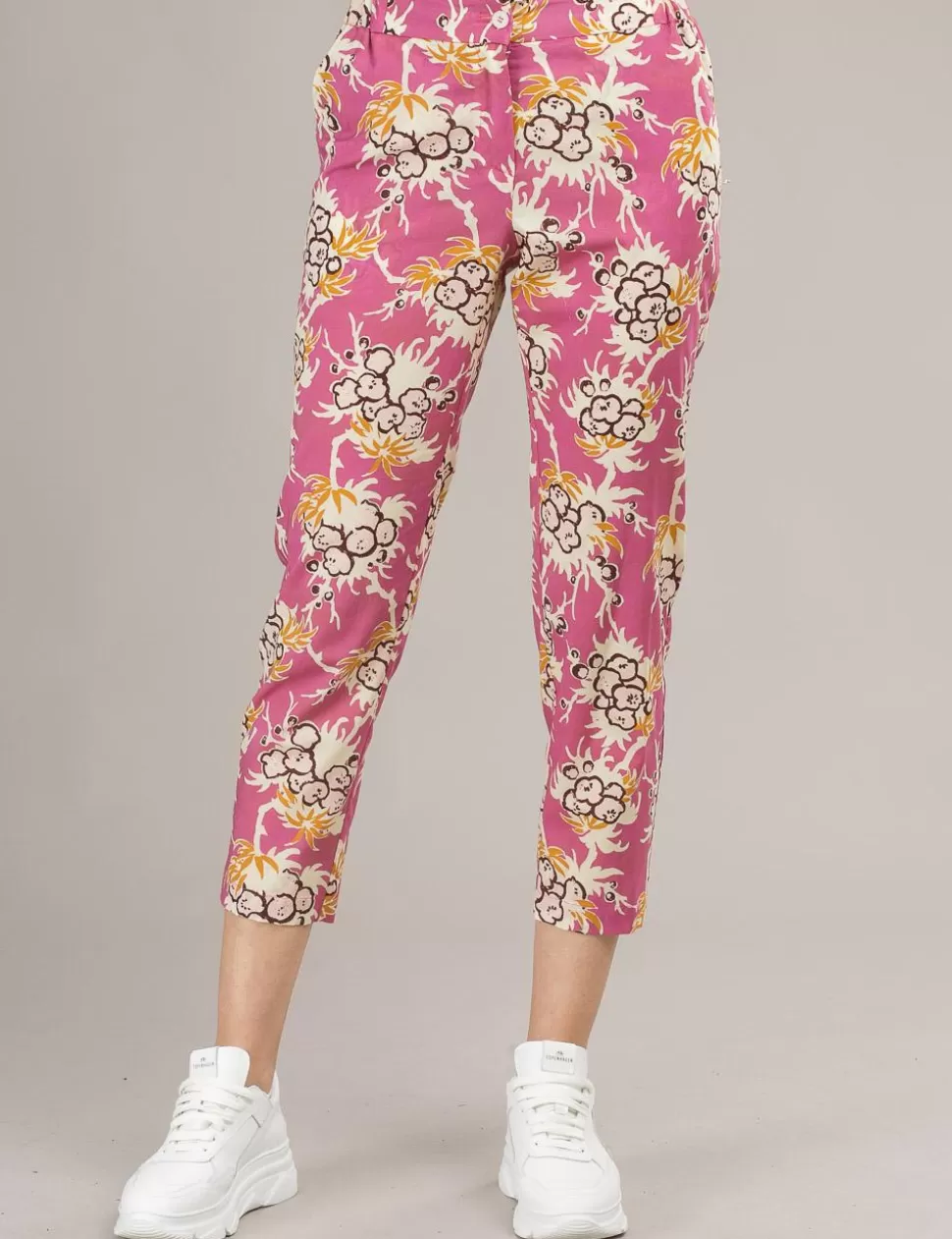 Ottod'Ame Pantaloni>Pantalone Ottodame Rosa Scuro