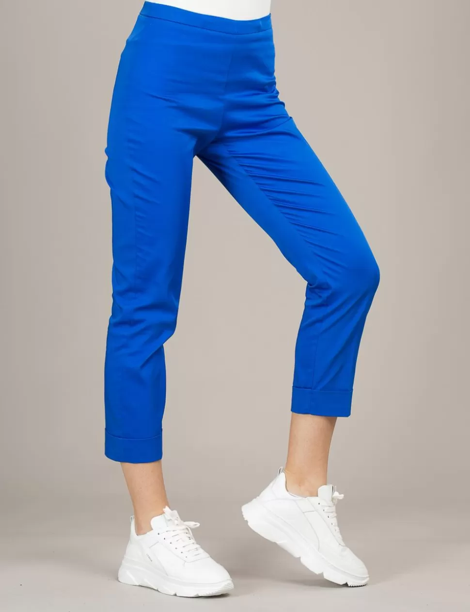 Carla Montanarini Pantaloni>Pantaloni Blu Elettrico