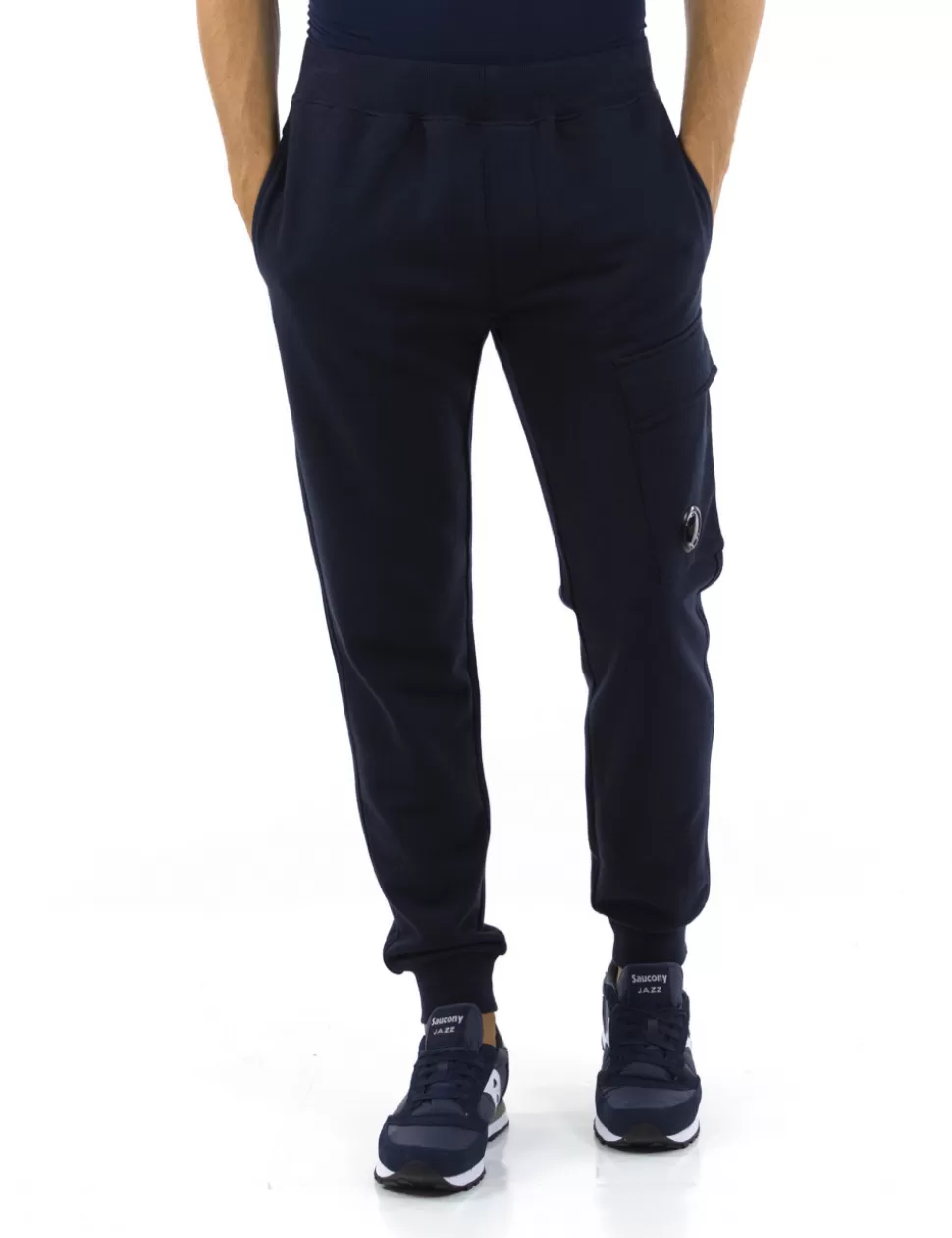 C.P. COMPANY Pantaloni>Pantaloni Jogging Blu Scuro