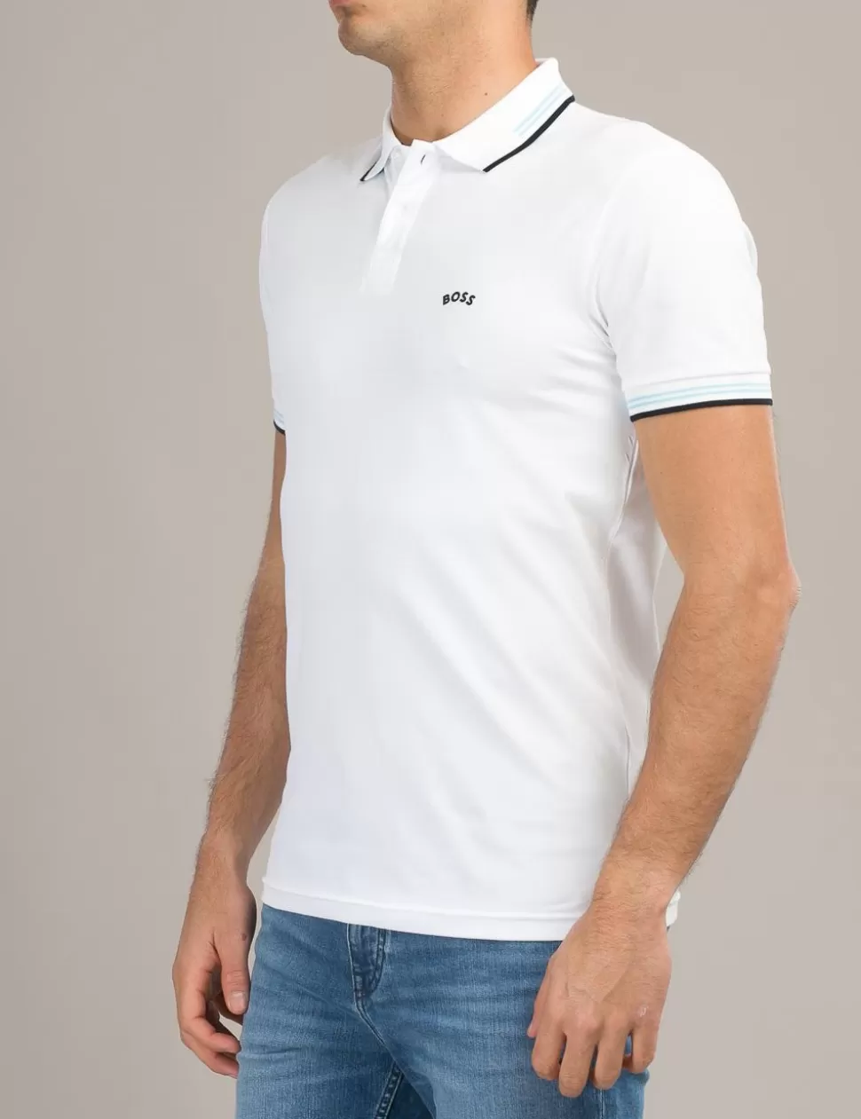 Boss Polo>Polo Bianco