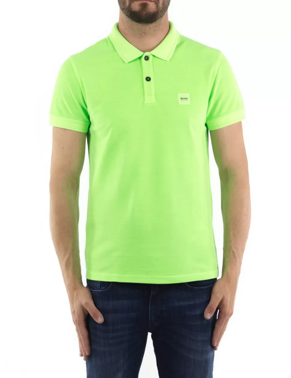 Boss Polo>Polo Uomo Verde