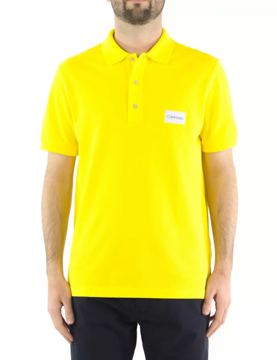 Calvin Klein Polo>Polo Giallo