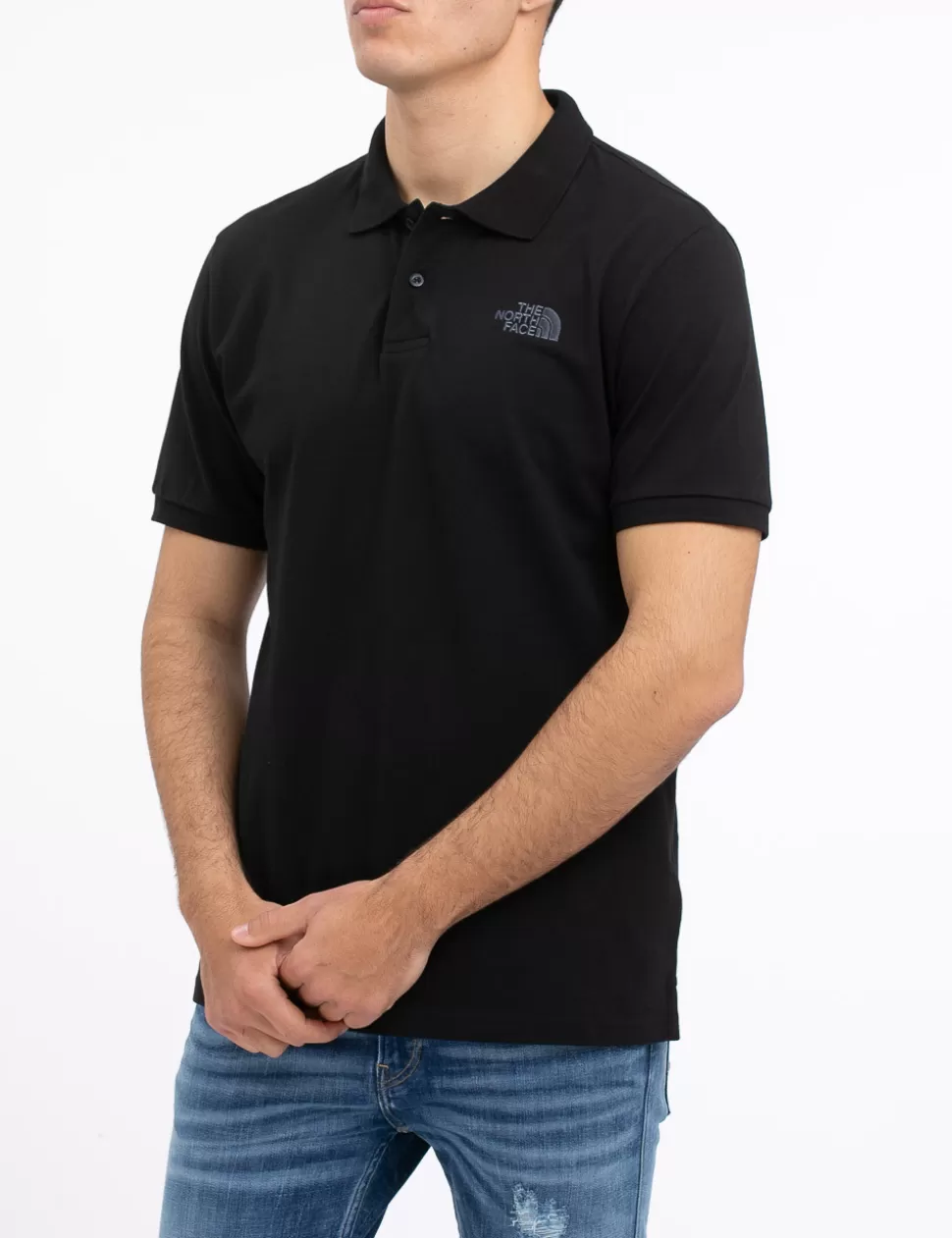 The North Face Polo>Polo Nero