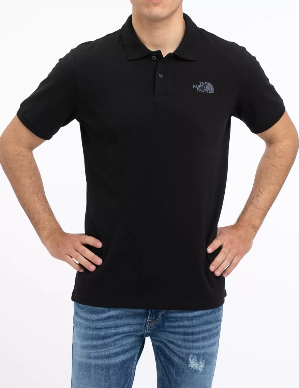 The North Face Polo>Polo Nero