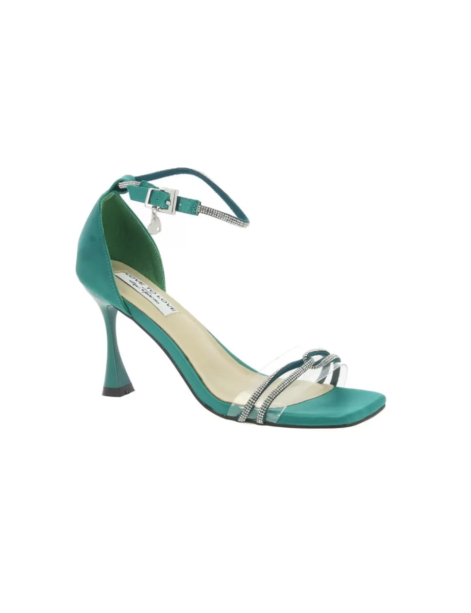 Love To Love Scarpe Con Tacco>Sandalo Con Tacco Verde