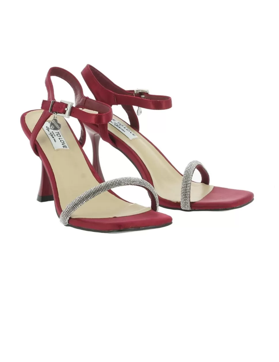 Love To Love Scarpe Con Tacco>Sandalo Con Tacco Bordeaux