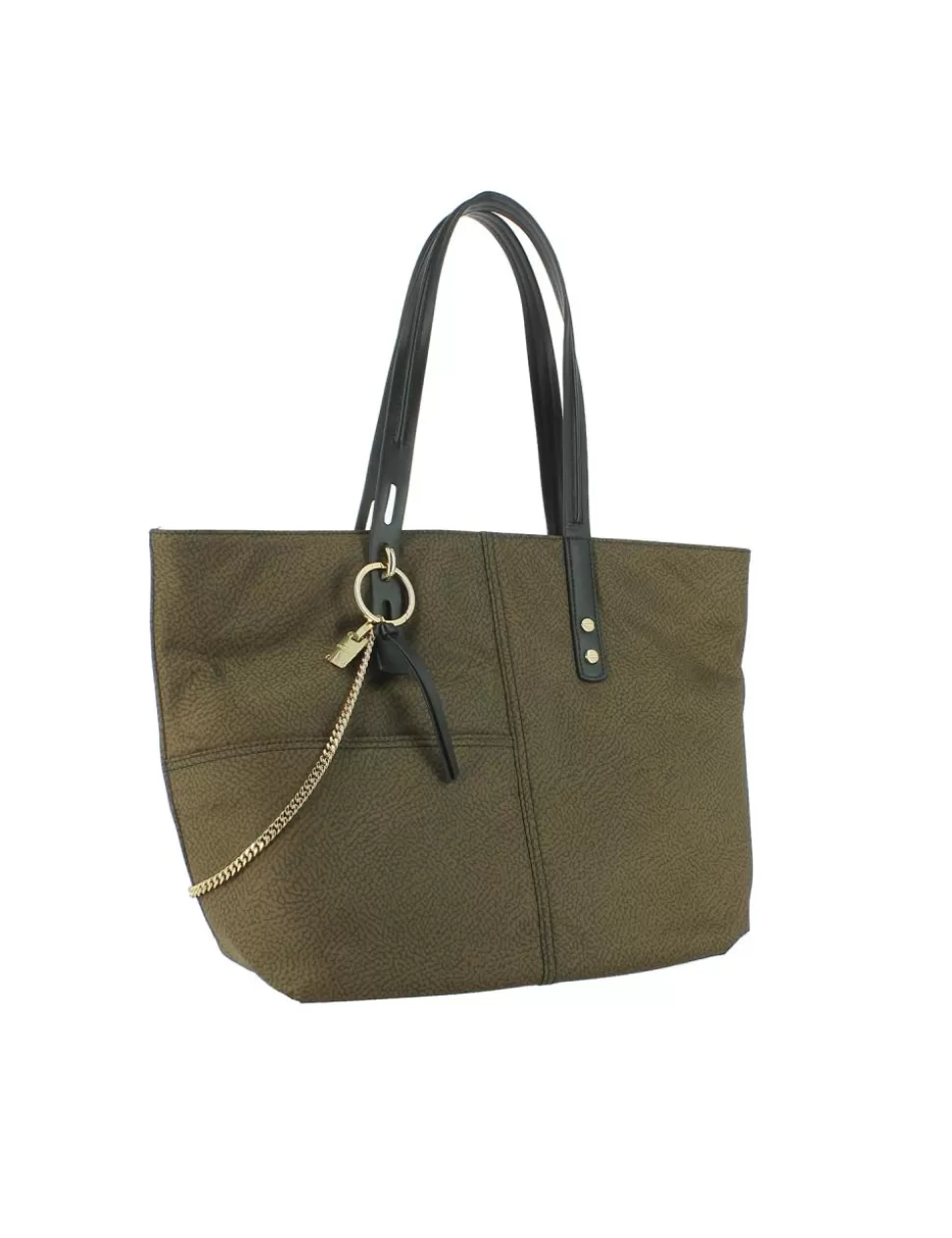 Borbonese Borse>Shopper Etoile Large Bronzo